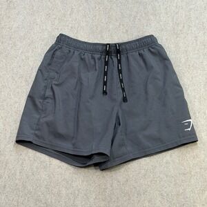 Gymshark Arrival Shorts Men XS Grey Athleisure Gym Sporty Training Activewear